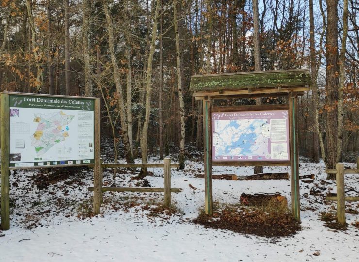 Départ des parcours
