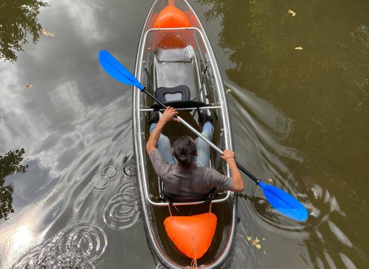 Canoë transparent