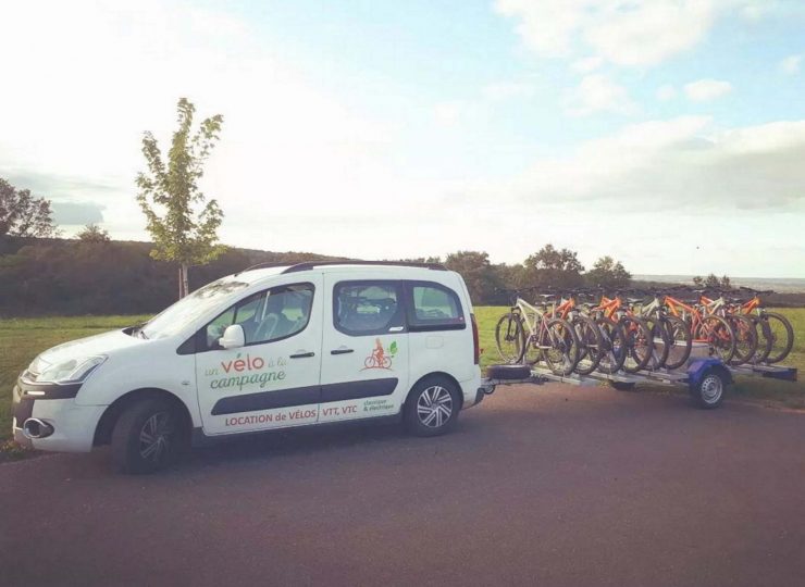 Un vélo à la campagne