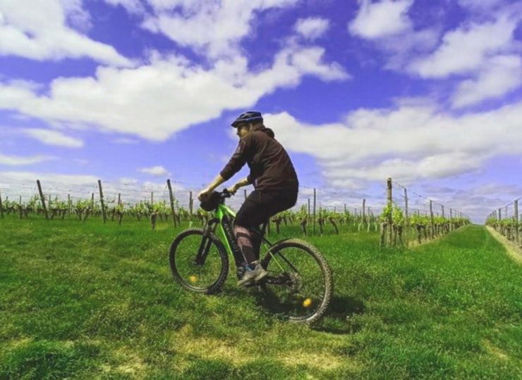 Un vélo à la campagne