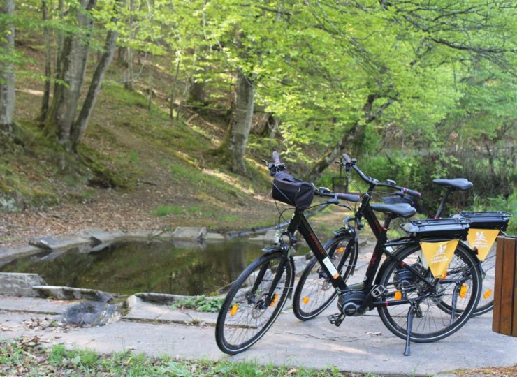 Un vélo à la campagne