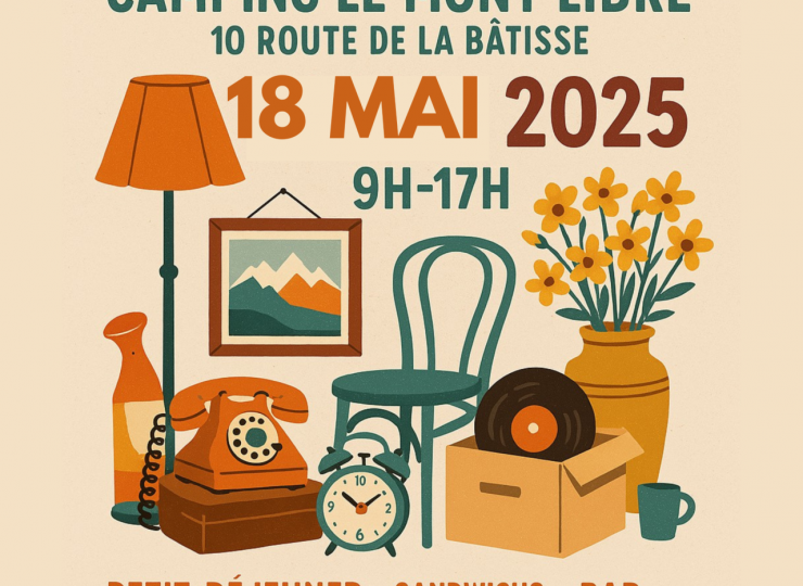 Brocante au Camping du Mont Libre_Gannat