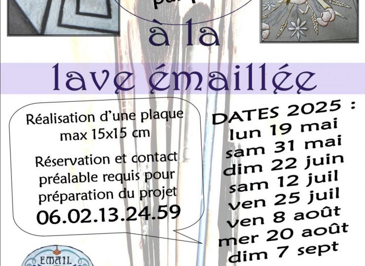 Initiation lave émaillée_Jenzat