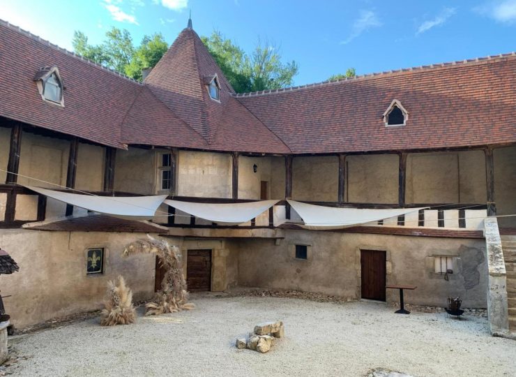 Château de la Mothe – Chambre Guenièvre de Carmélide_Vicq